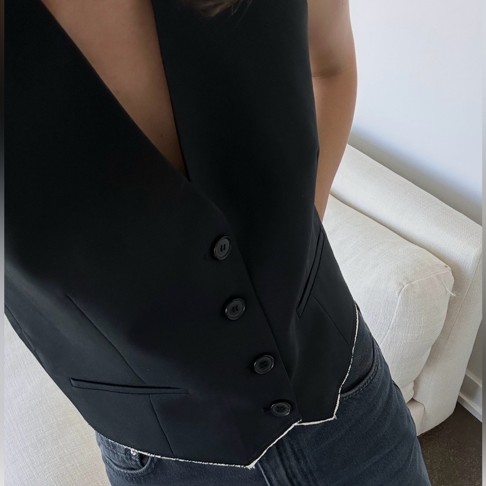 Zara wool vest